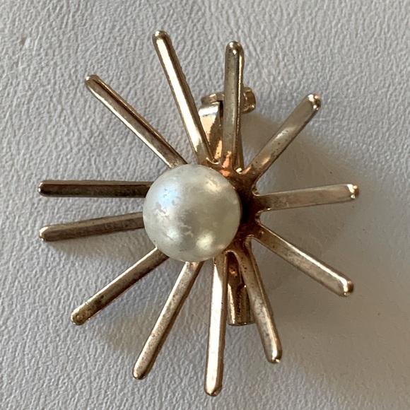 Brooch vintage atomic flower - Picture 2 of 8